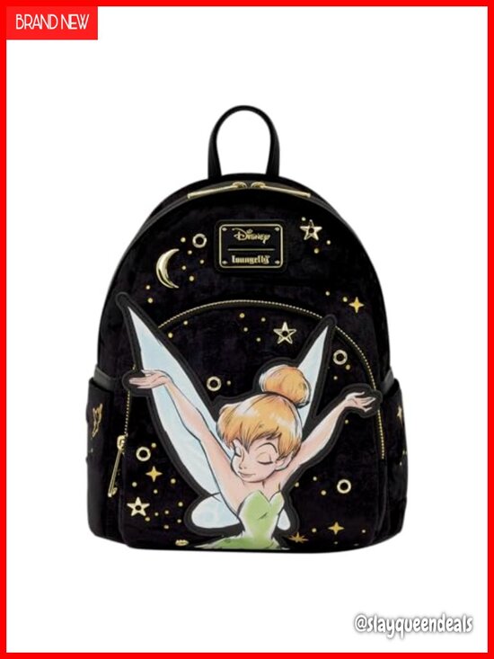 Tinker Bell Pixie Dust Velvet Mini Backpack Disney